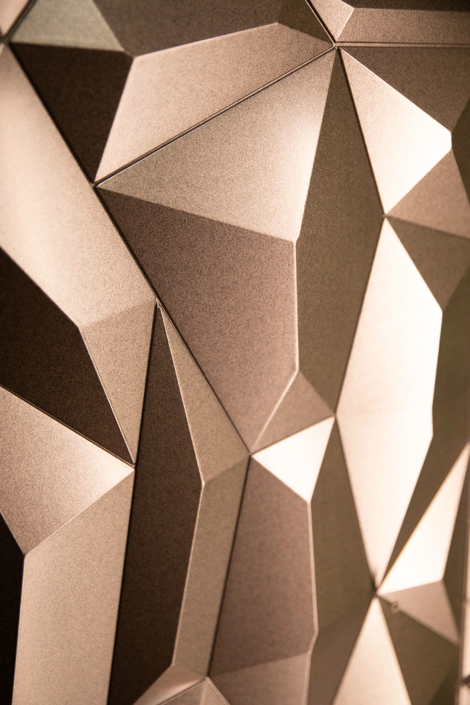 Geometric backdrop